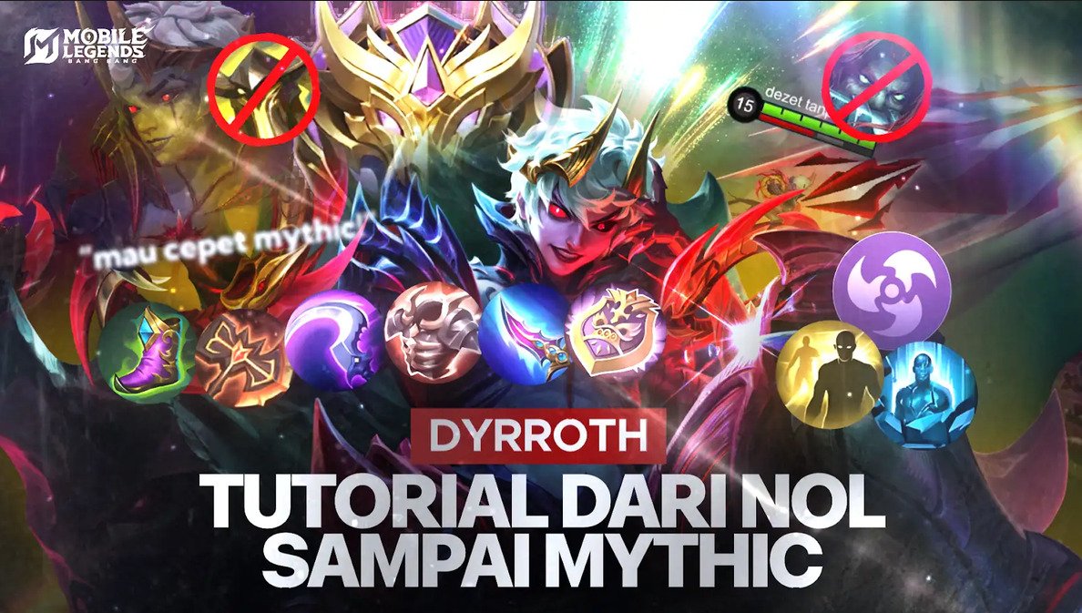 Tutorial Dari Nol Sampai Mythic - Dyrroth